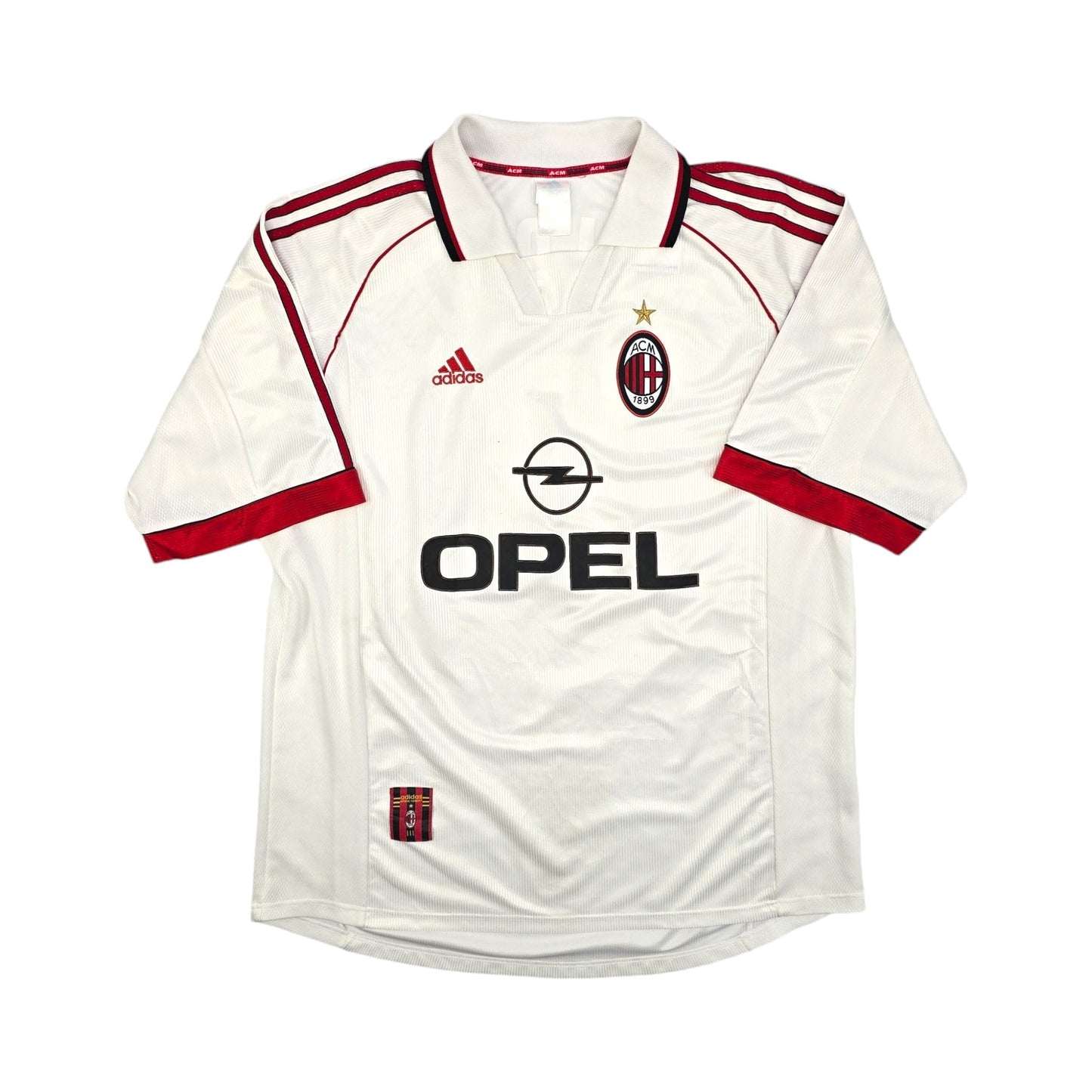 1998/99 AC Milan Away Football Shirt (XL) Adidas #3 Maldini
