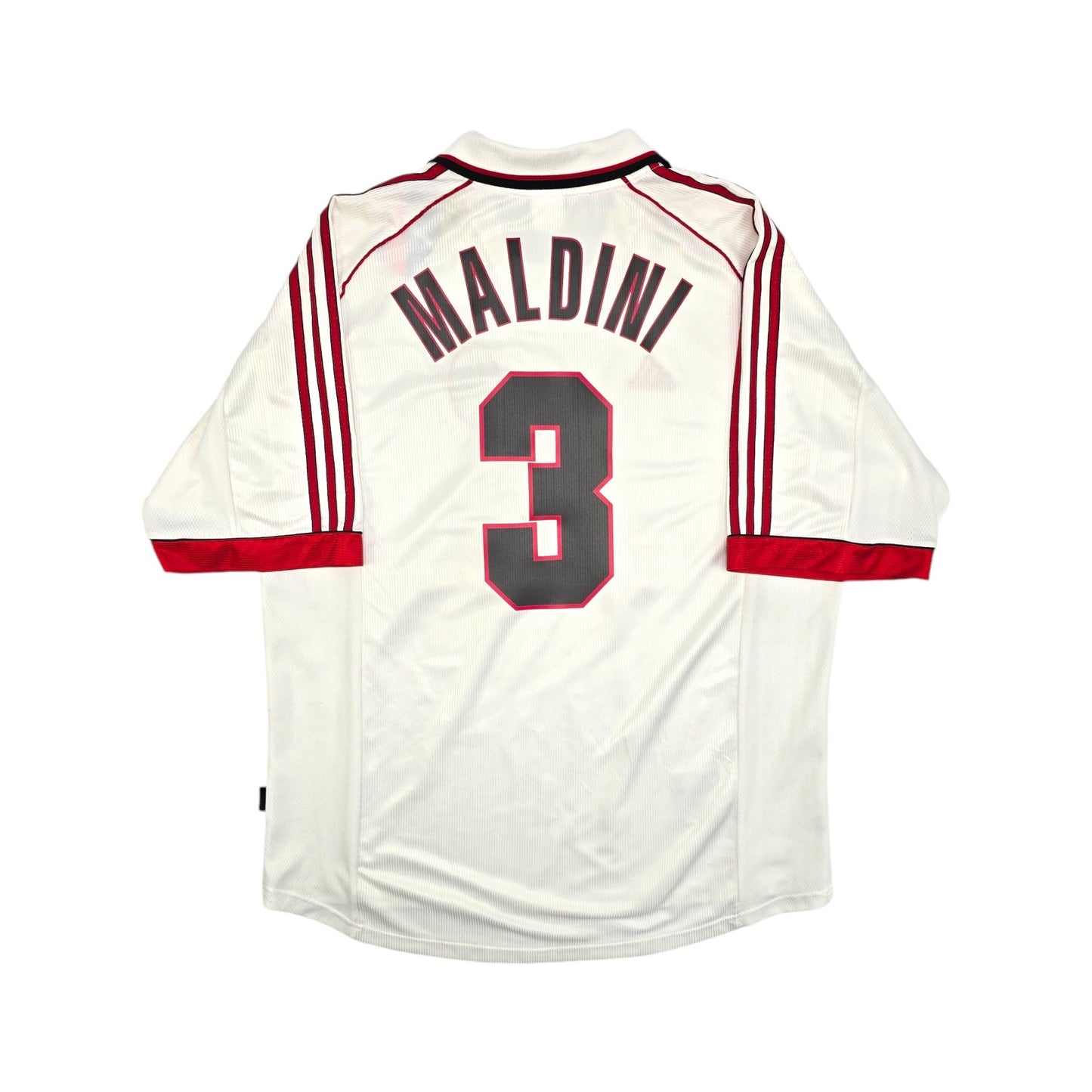 1998/99 AC Milan Away Football Shirt (XL) Adidas #3 Maldini