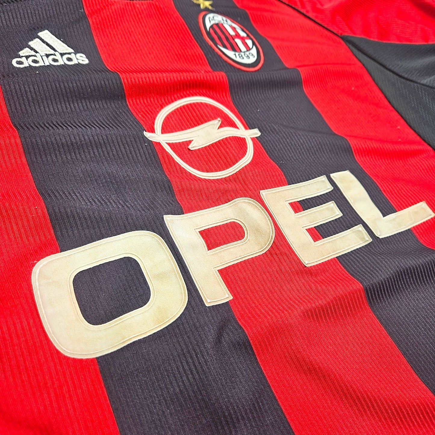 1998/99 AC Milan Home Football Shirt (M) Adidas