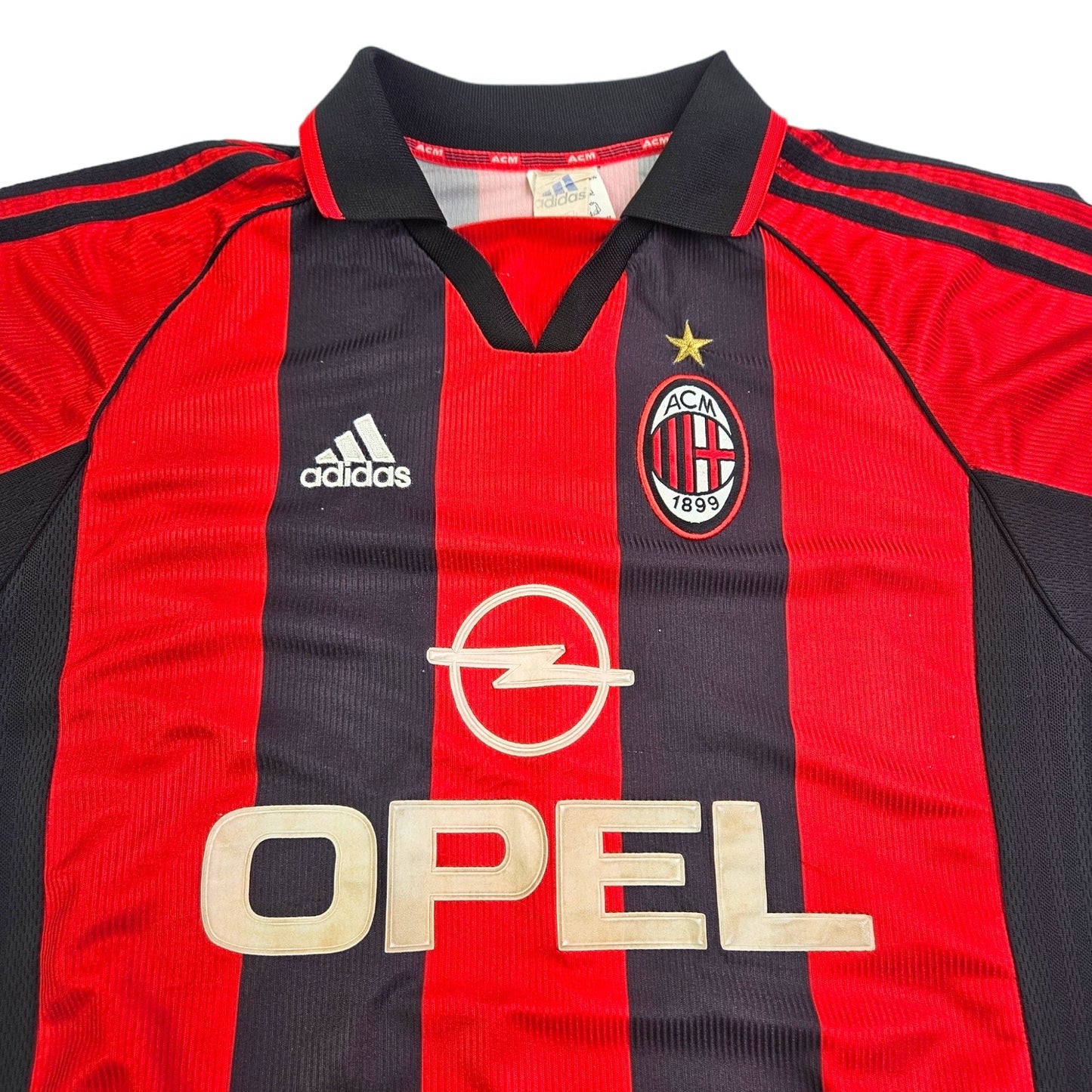 1998/99 AC Milan Home Football Shirt (M) Adidas