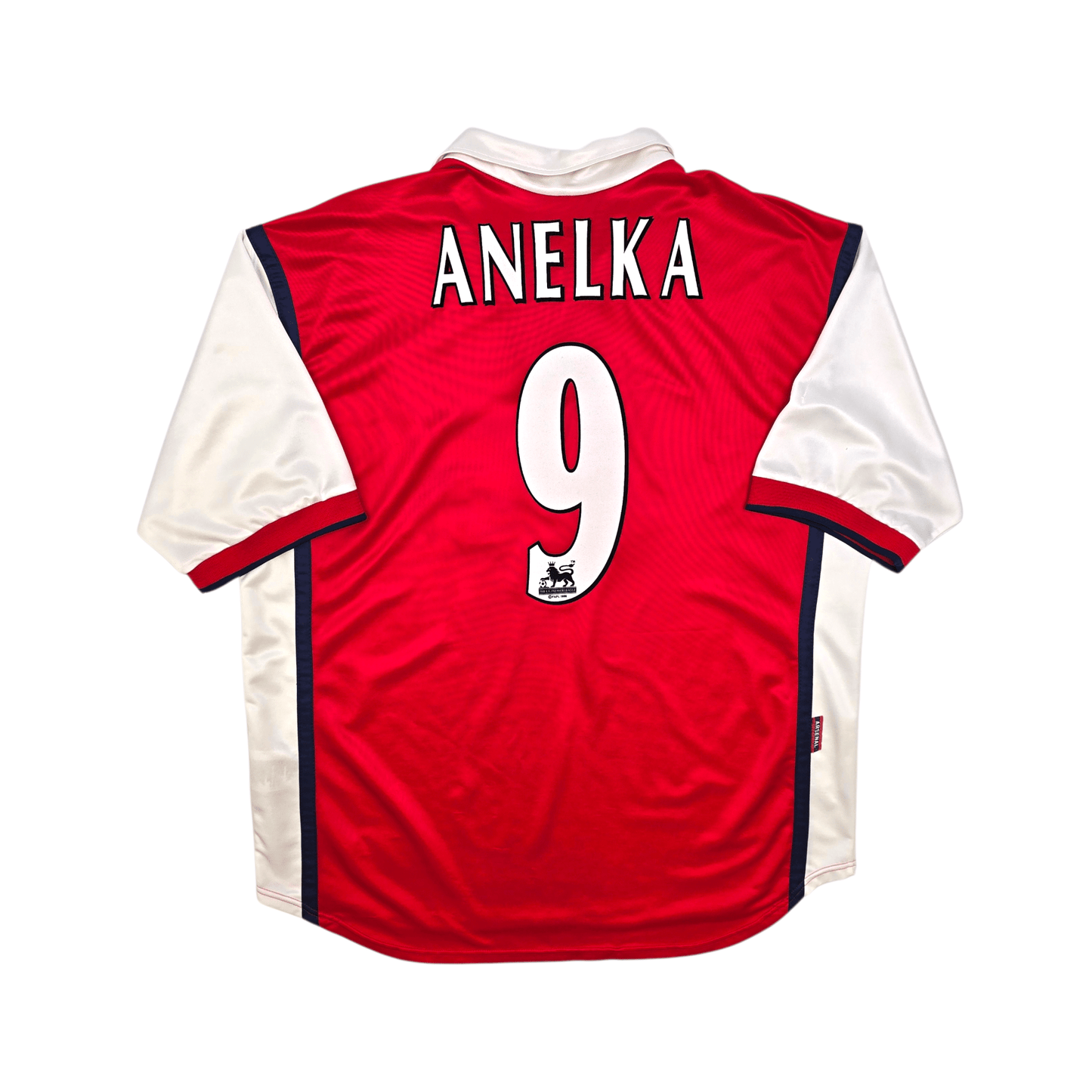1998/99 Arsenal Home Football Shirt (XL) Nike #9 Anelka