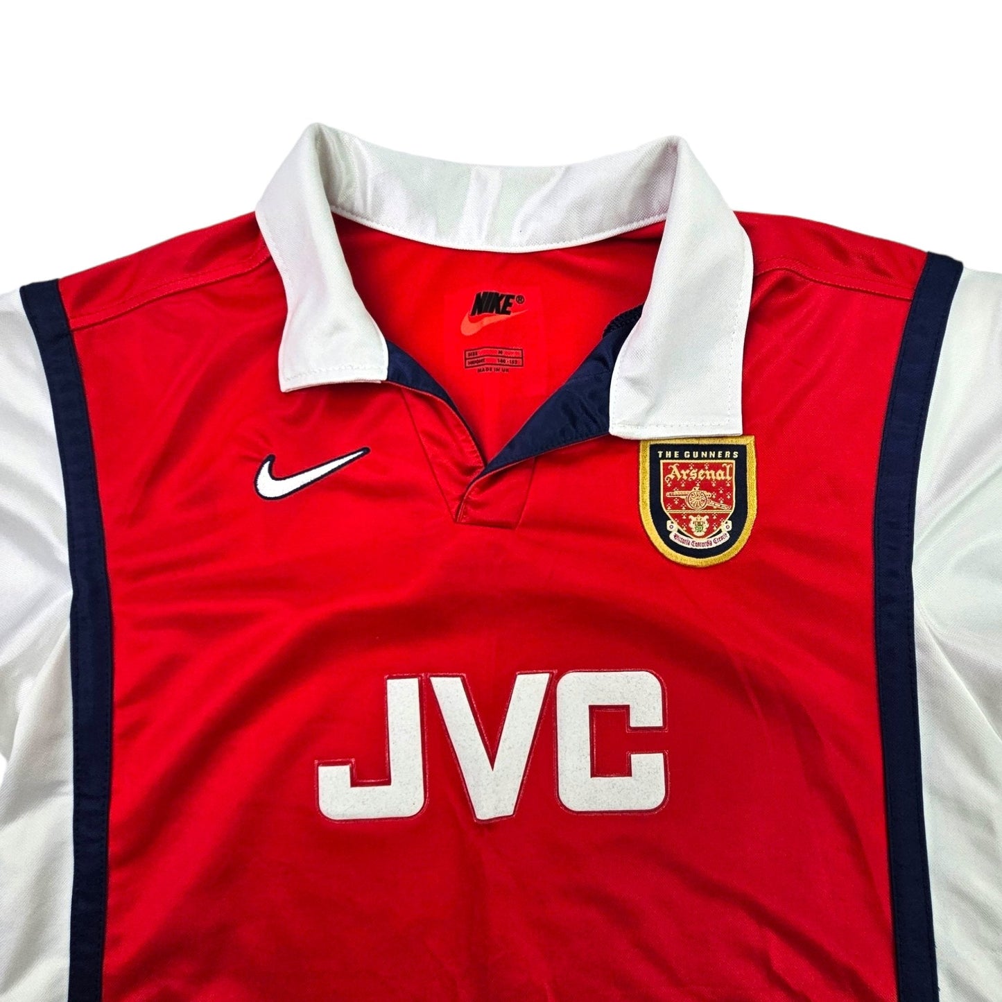 1998/99 Arsenal Home Football Shirt (Y) Nike