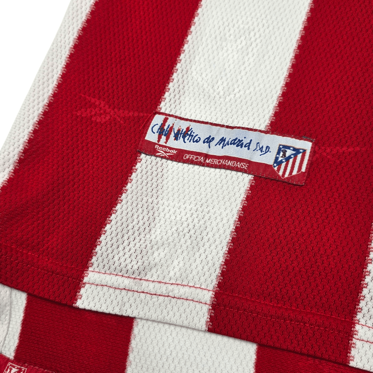 1998/99 Atletico Madrid Home Football Shirt (S) Reebok