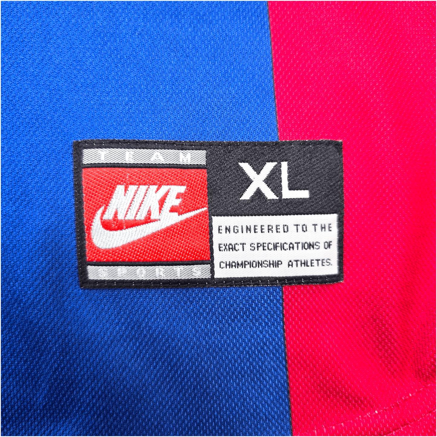 1998/99 Barcelona Home Football Shirt (XL) Nike #11 Rivaldo