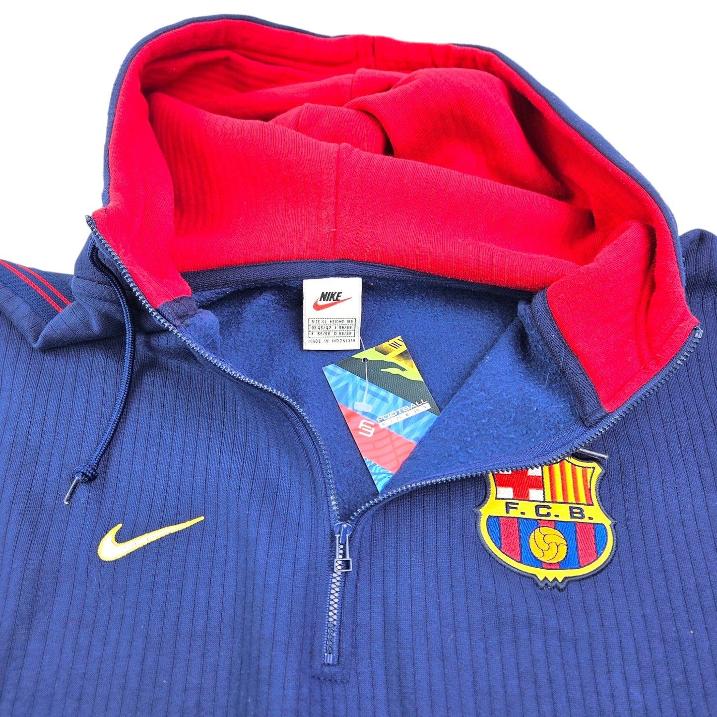 1998/99 Barcelona Hoodie (XL) Nike