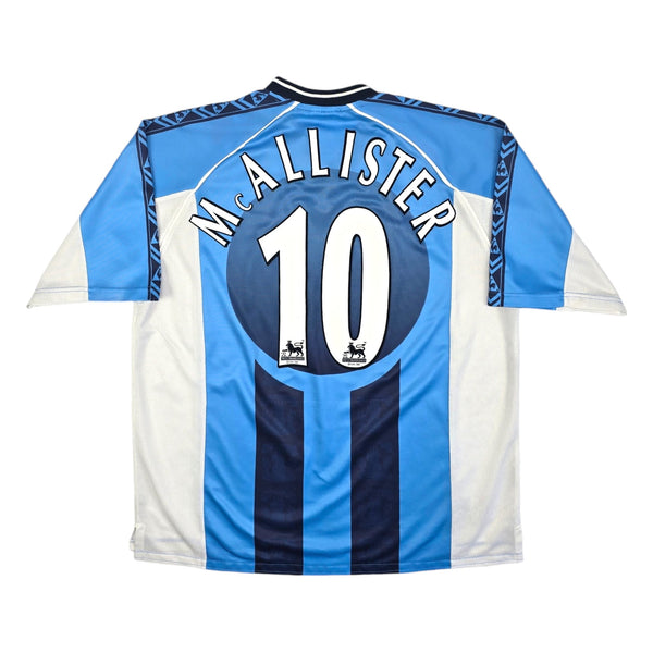 1998/99 Coventry City Home Football Shirt (L) Le Coq Sportif #10 McAllister