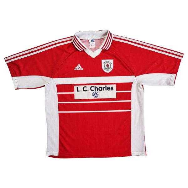 1998/99 Crewe Alexandra Home Football Shirt (L) Adidas