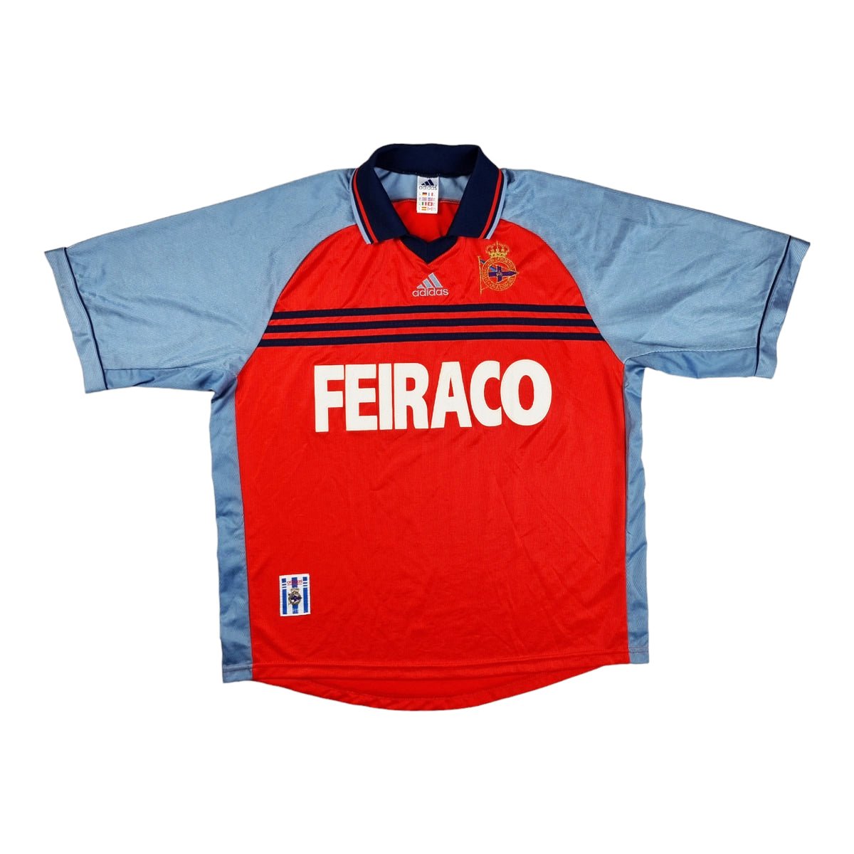 1998/99 Deportivo La Coruna Away Football Shirt (XL) Adidas