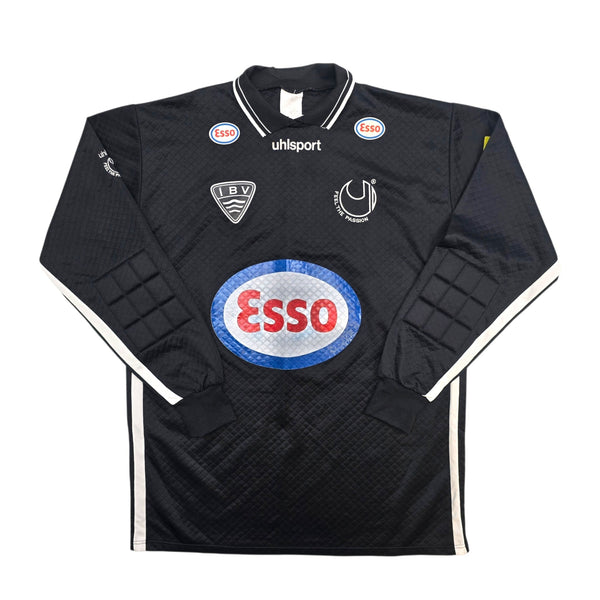 1998/99 IBV Vestmannaeyjar Goal Keeper Football Shirt (2XL) Uhlsport #12 (Matchworn)