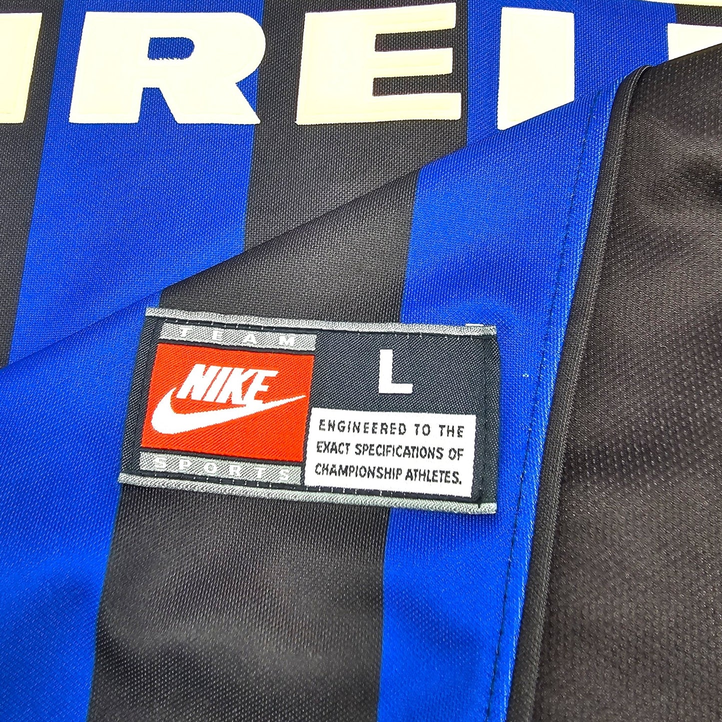 1998/99 Inter Milan Home Football Shirt (M) Nike #10 Baggio