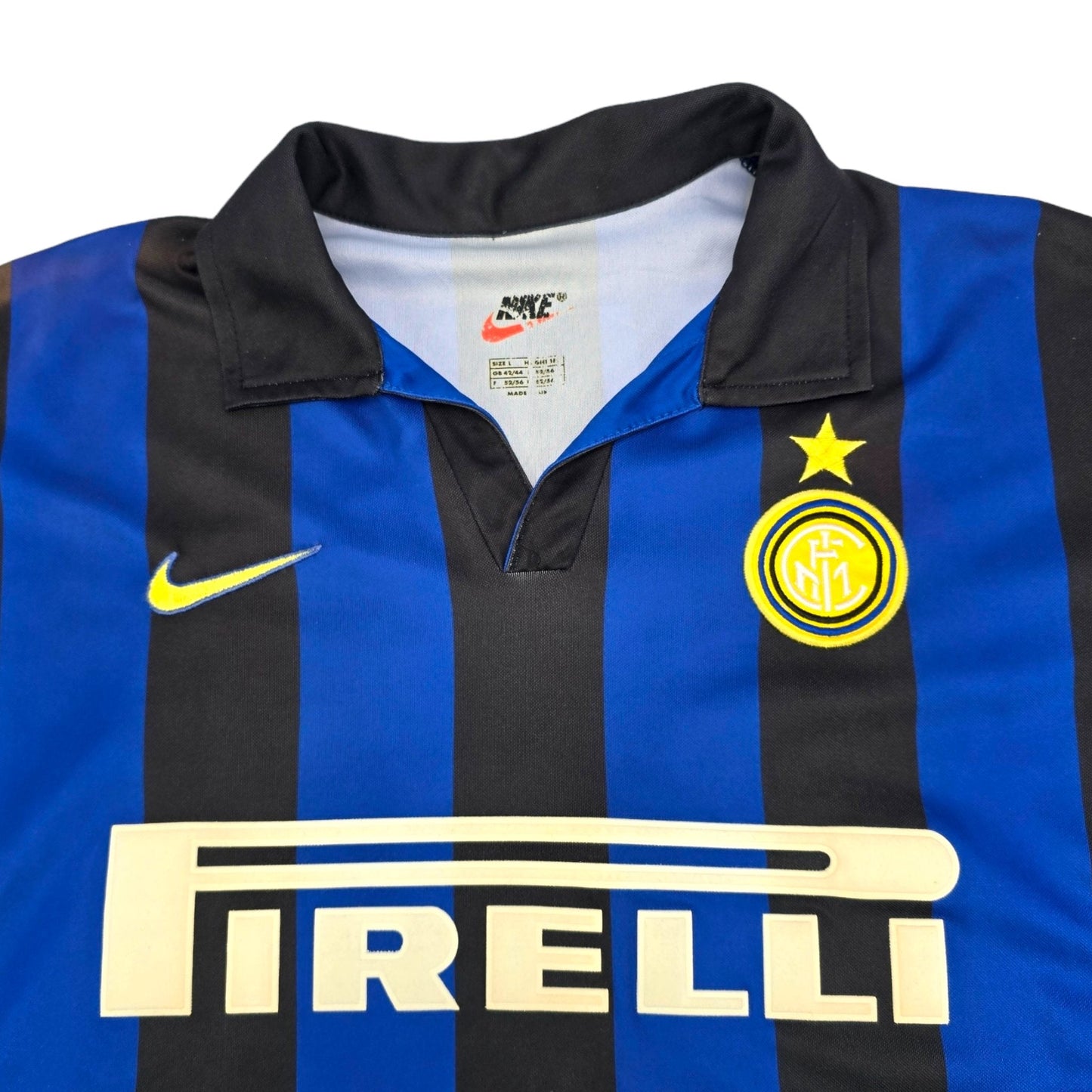 1998/99 Inter Milan Home Football Shirt (M) Nike #10 Baggio