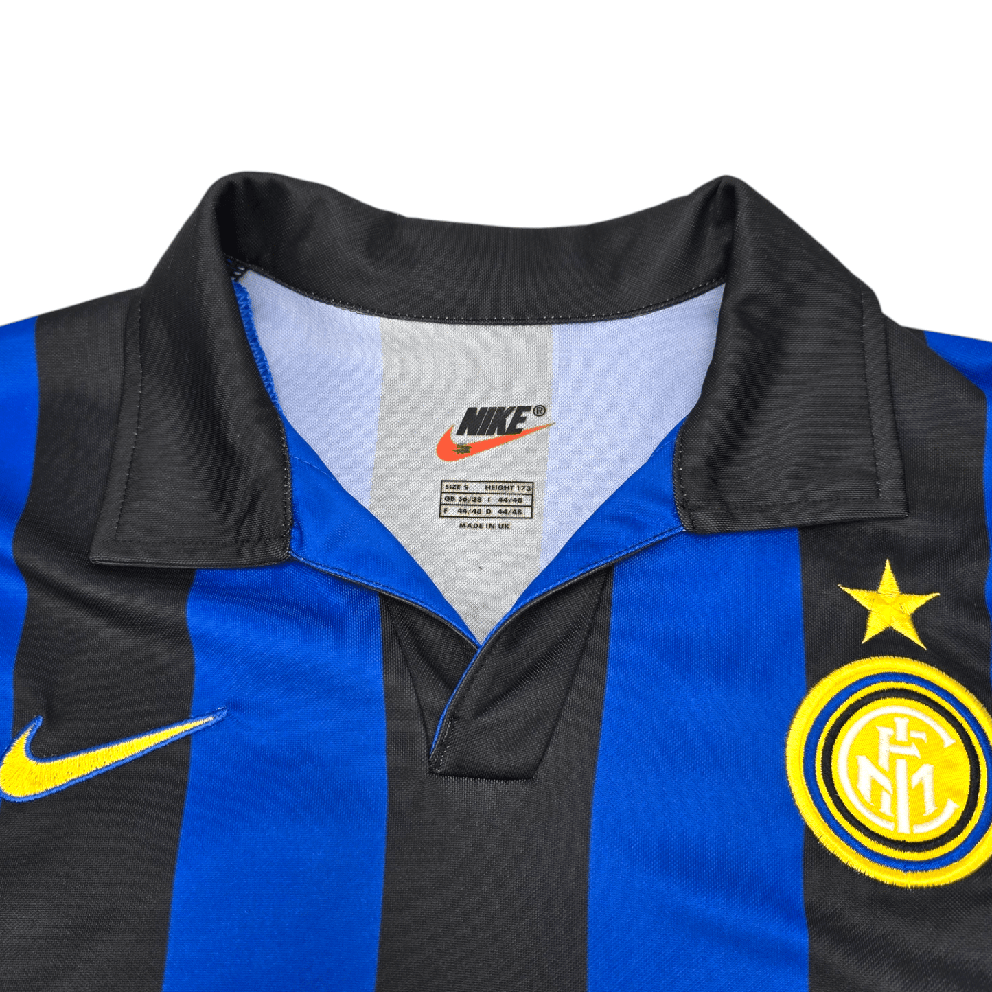 1998/99 Inter Milan Home Football Shirt (S) Nike #9 Ronaldo