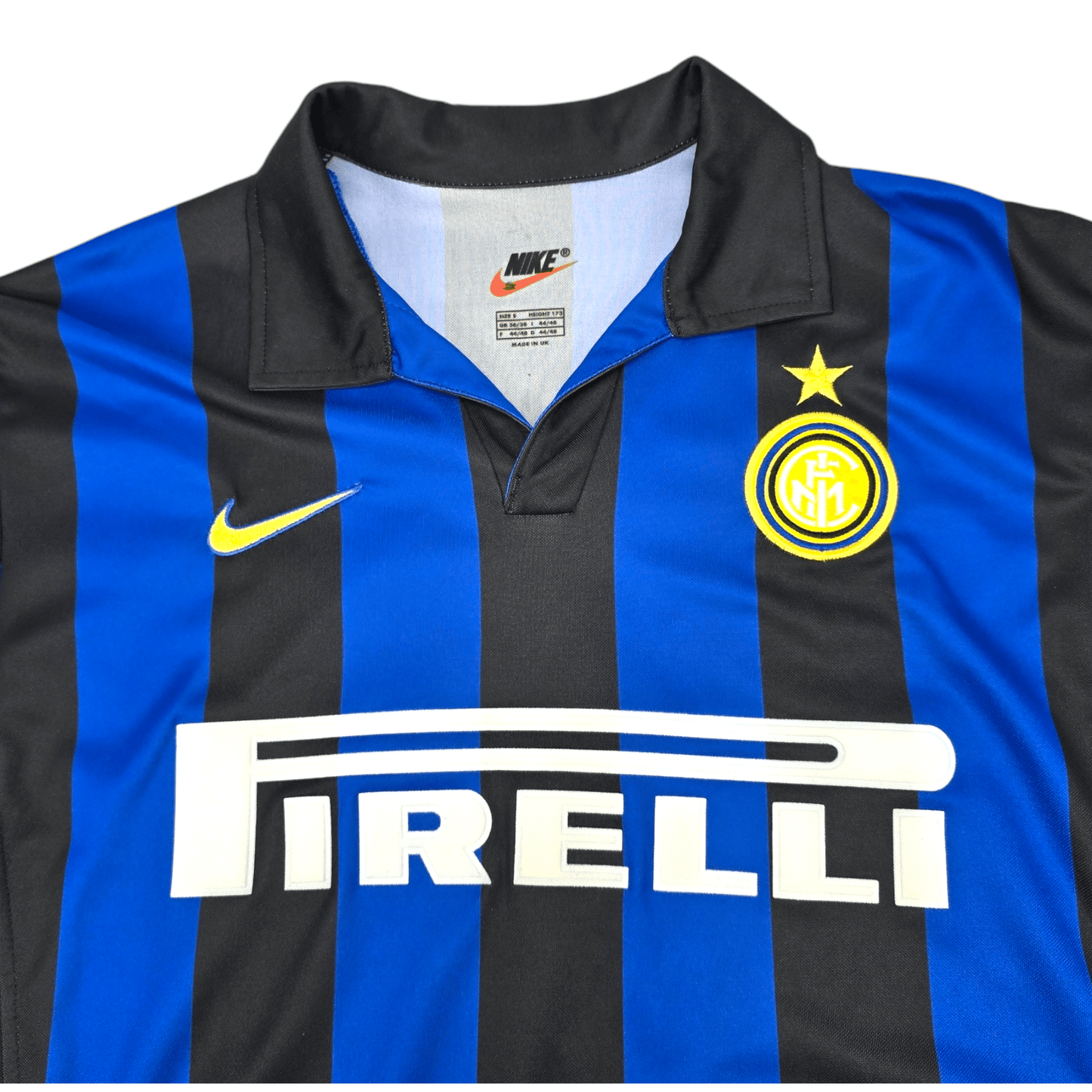 1998/99 Inter Milan Home Football Shirt (S) Nike #9 Ronaldo