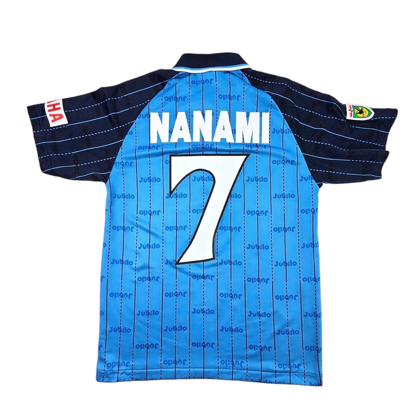 1998/99 Jubilo Iwata Home Football Shirt (M) Puma #7 Nanami