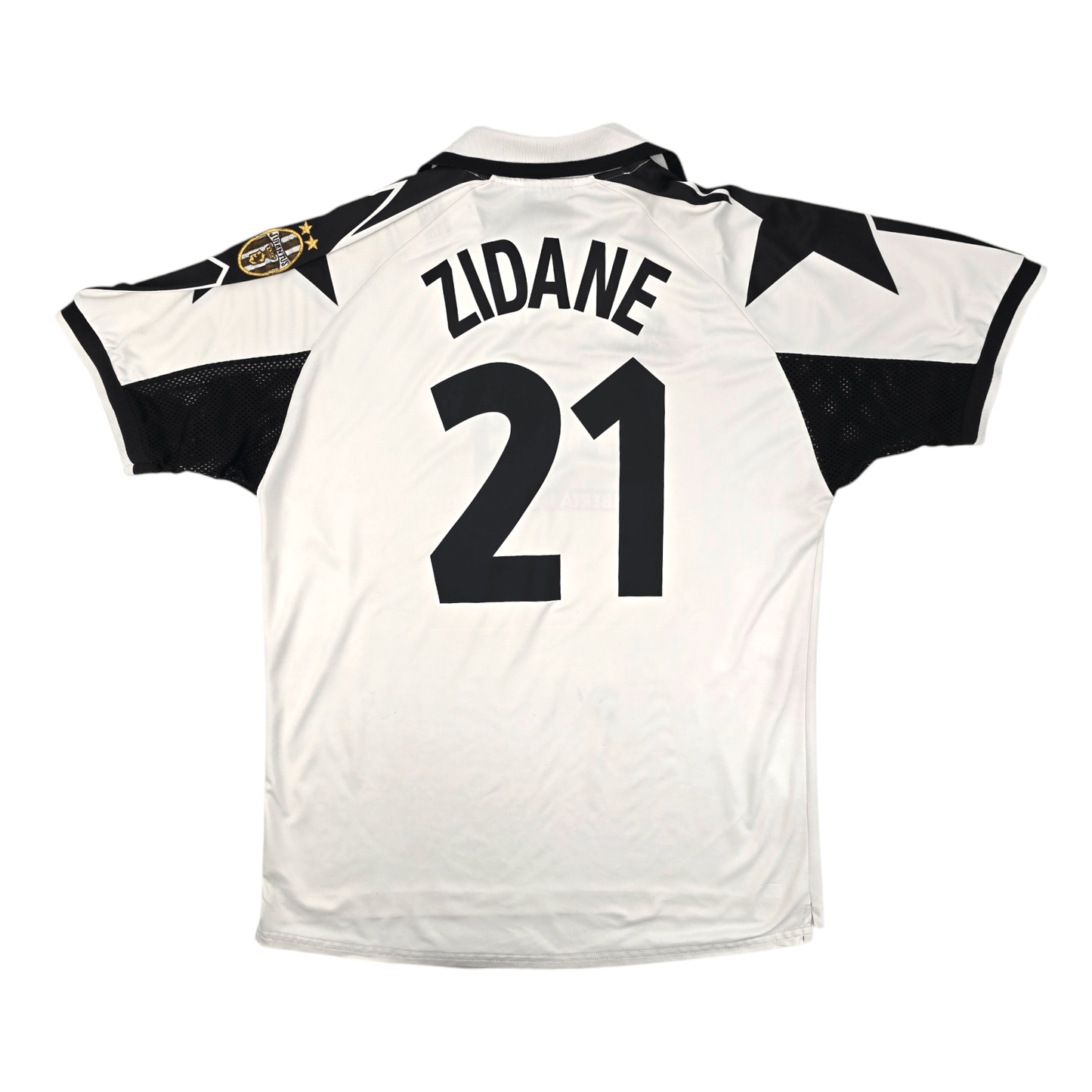 1998/99 Juventus Away Football Shirt (2XL) Kappa #21 Zidane