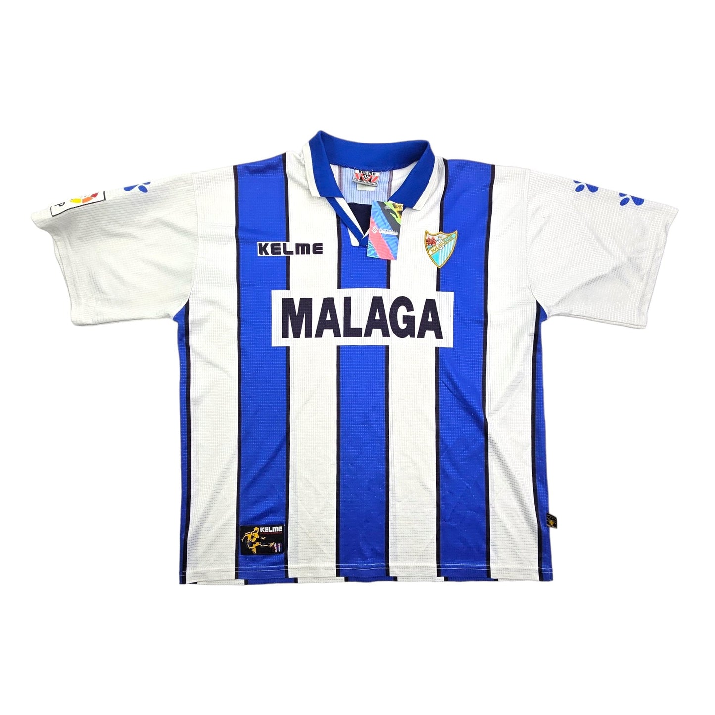 1998/99 Malaga Home Football Shirt (L) Kelme