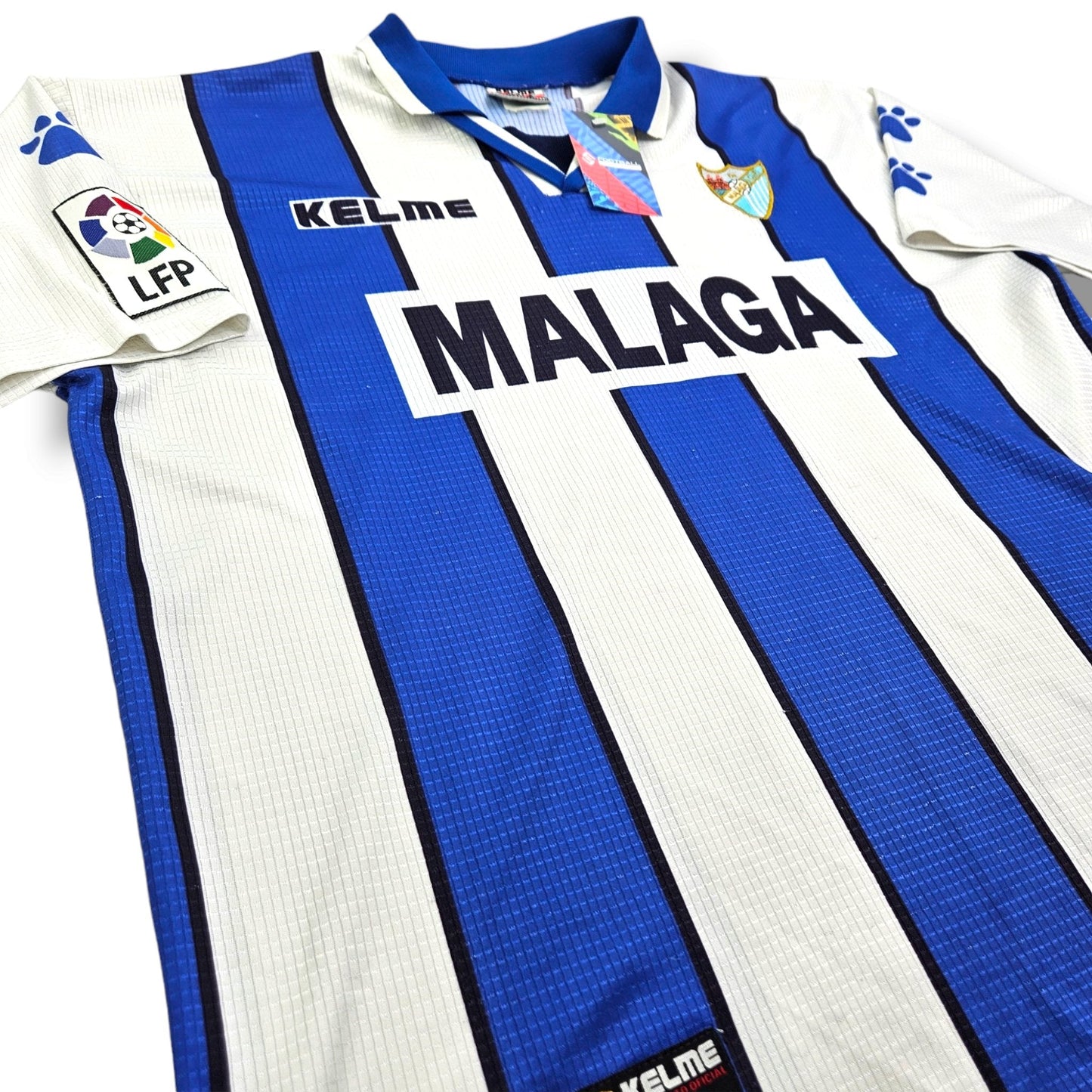 1998/99 Malaga Home Football Shirt (L) Kelme
