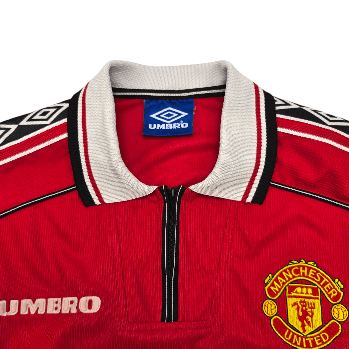 1998/99 Manchester United Home Football Shirt (L) Umbro