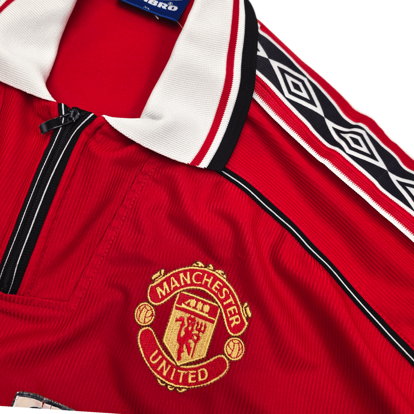 1998/99 Manchester United Home Football Shirt (XL) Umbro
