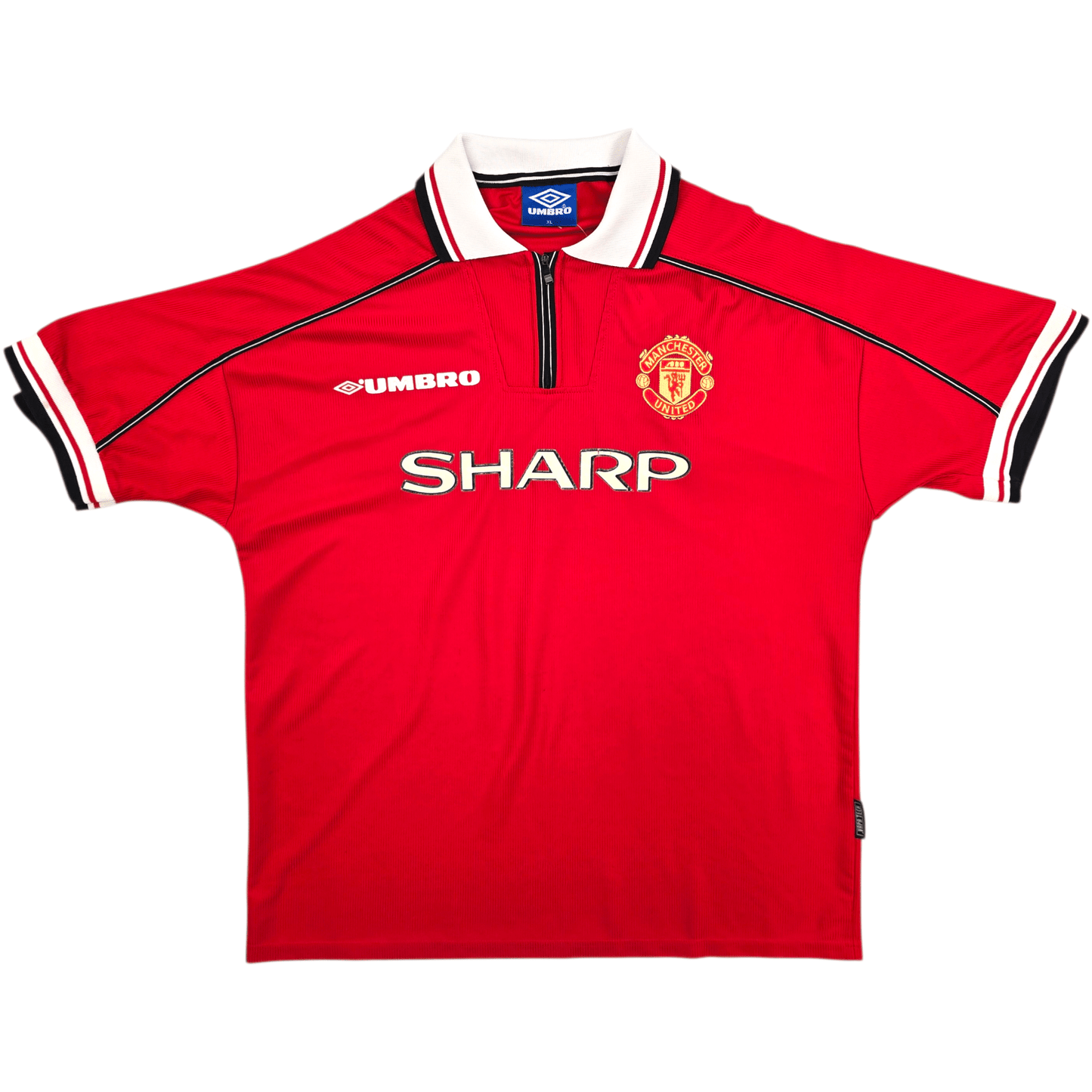 1998/99 Manchester United Home Football Shirt (XL) Umbro