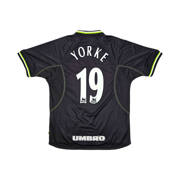 1998/99 Manchester United Third Football Shirt (L) Umbro #19 Yorke