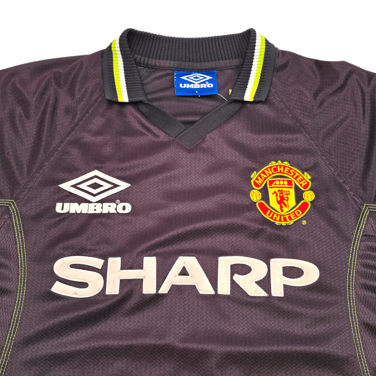 1998/99 Manchester United Third Football Shirt (L) Umbro