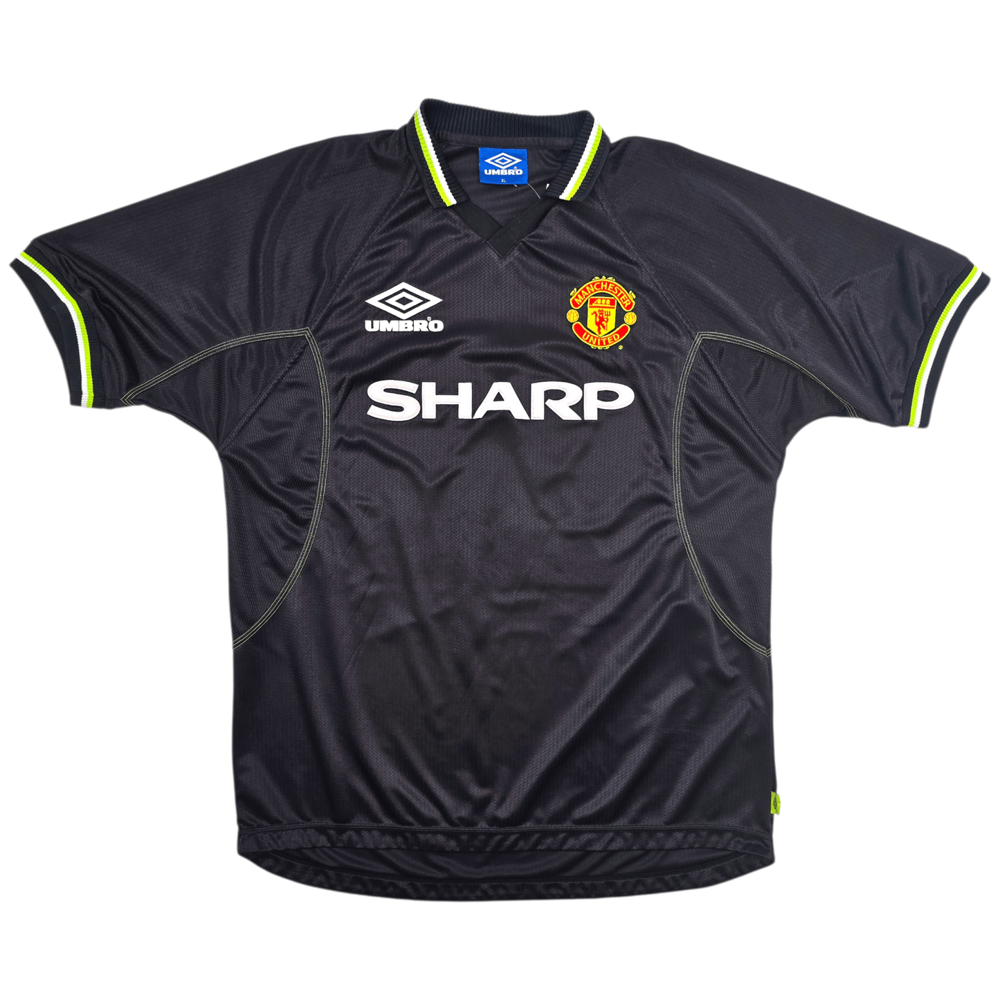1998/99 Manchester United Third Football Shirt (XL) Umbro #20 Solskjaer