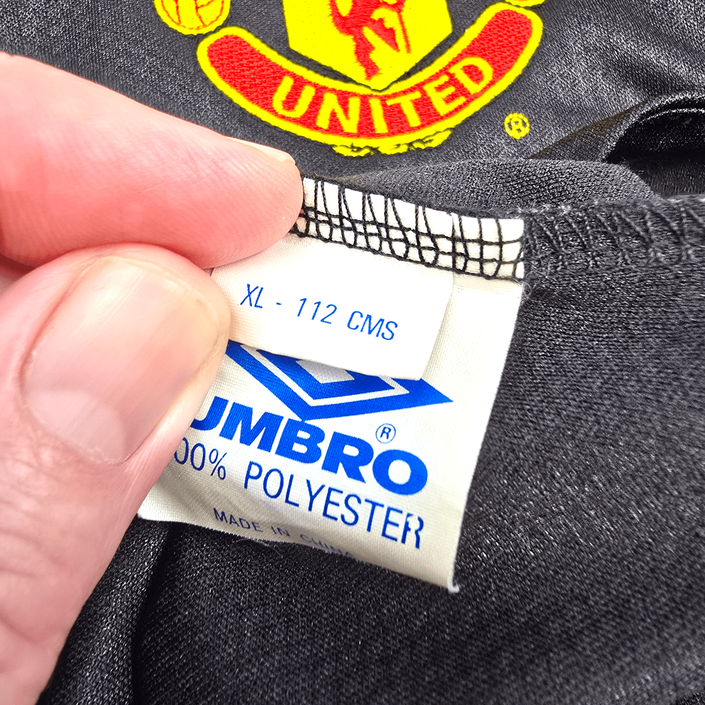 1998/99 Manchester United Third Football Shirt (XL) Umbro #20 Solskjaer