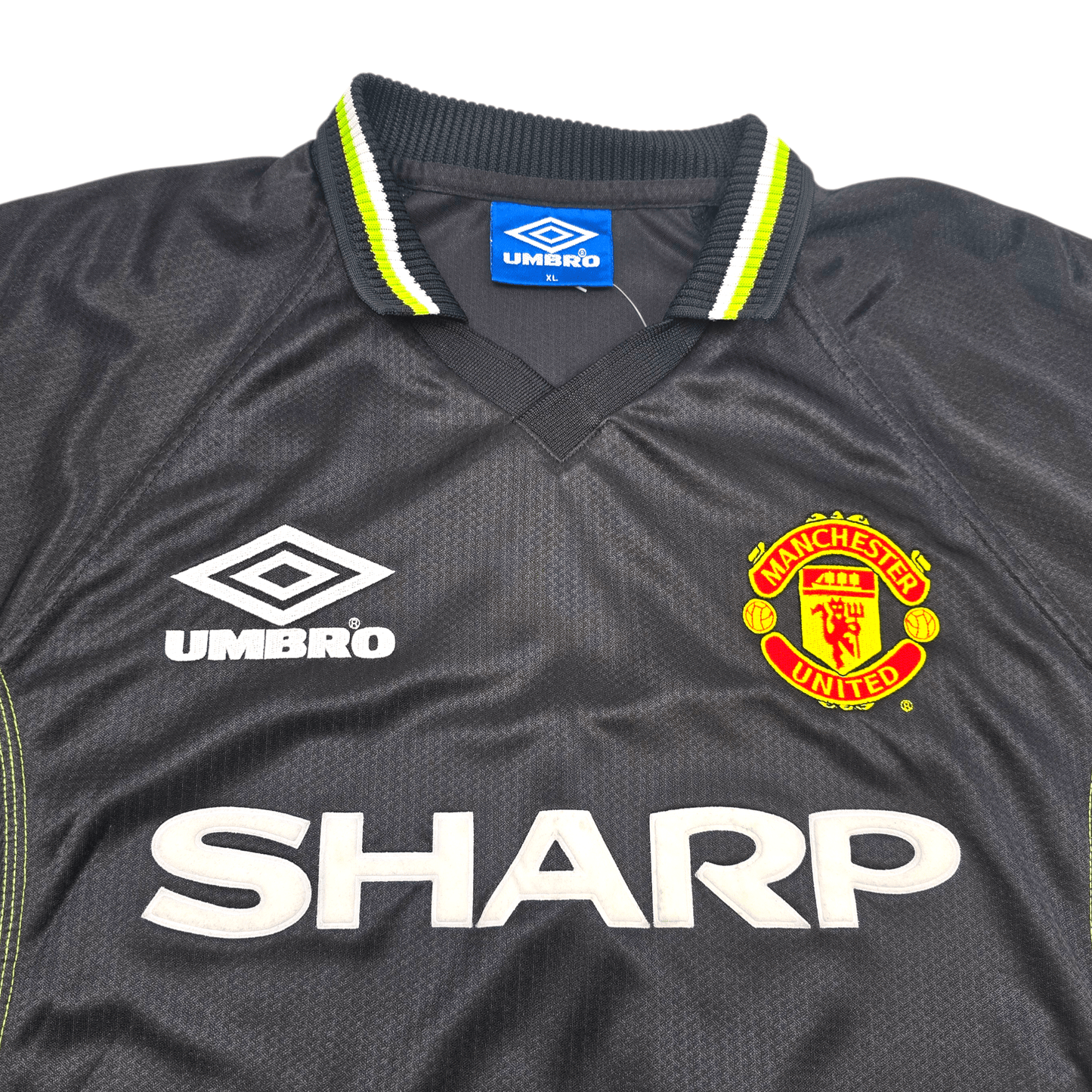 1998/99 Manchester United Third Football Shirt (XL) Umbro #20 Solskjaer