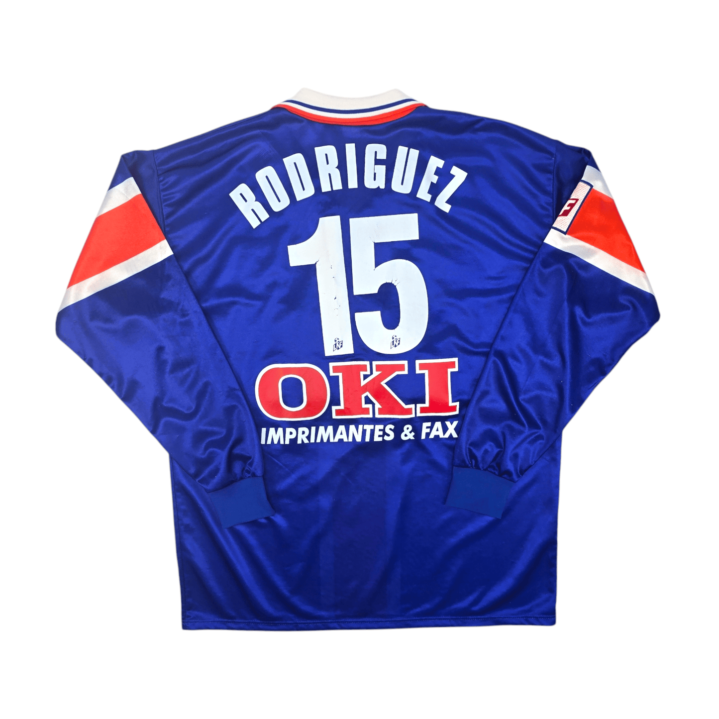 1998/99 Montpellier Home Football Shirt (XL) Erima #15 Rodriguez