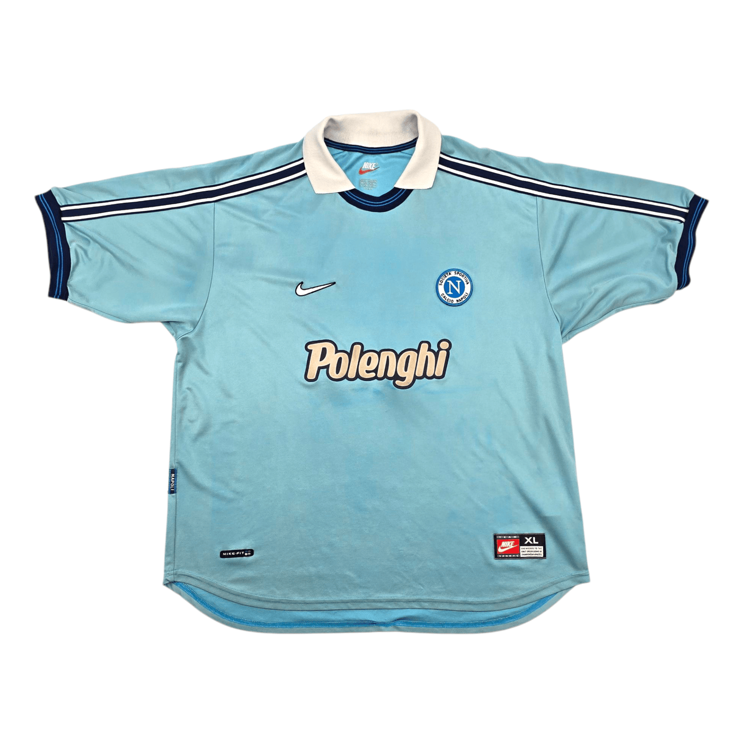 1998/99 Napoli Home Football Shirt (XL) Nike