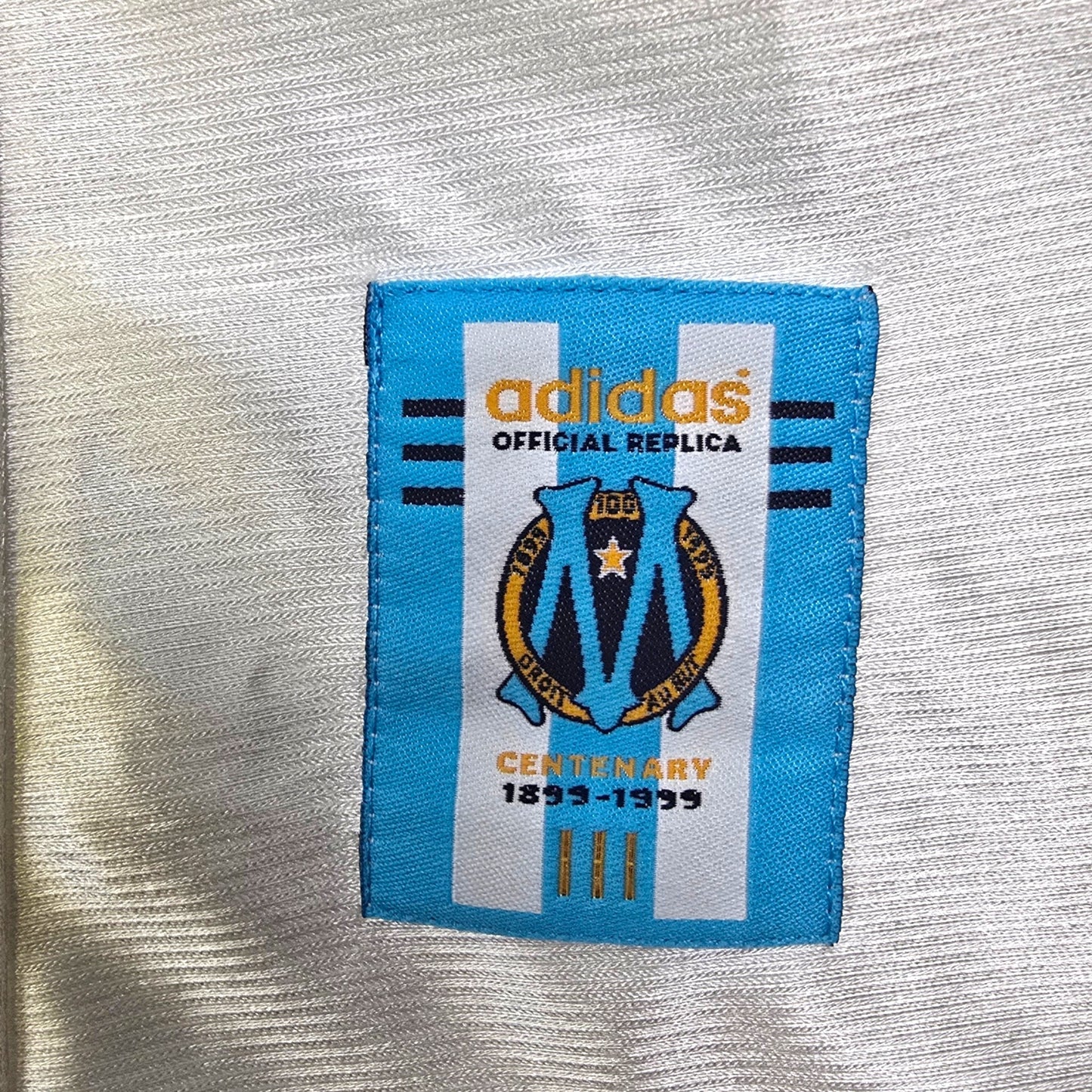 1998/99 Olympique Marseille Home Football Shirt (L) Adidas