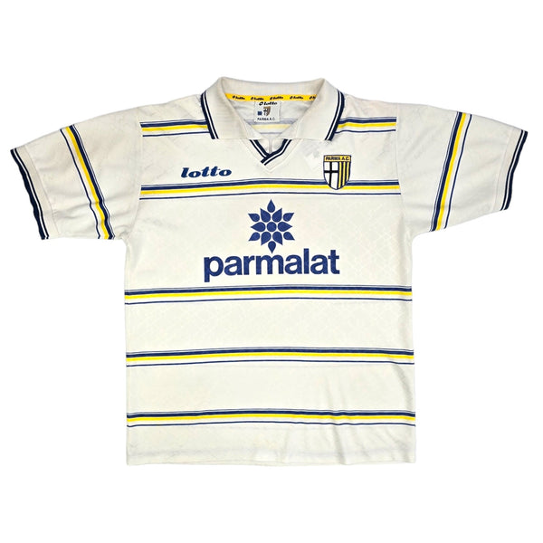 1998/99 Parma Away Football Shirt (L) Lotto