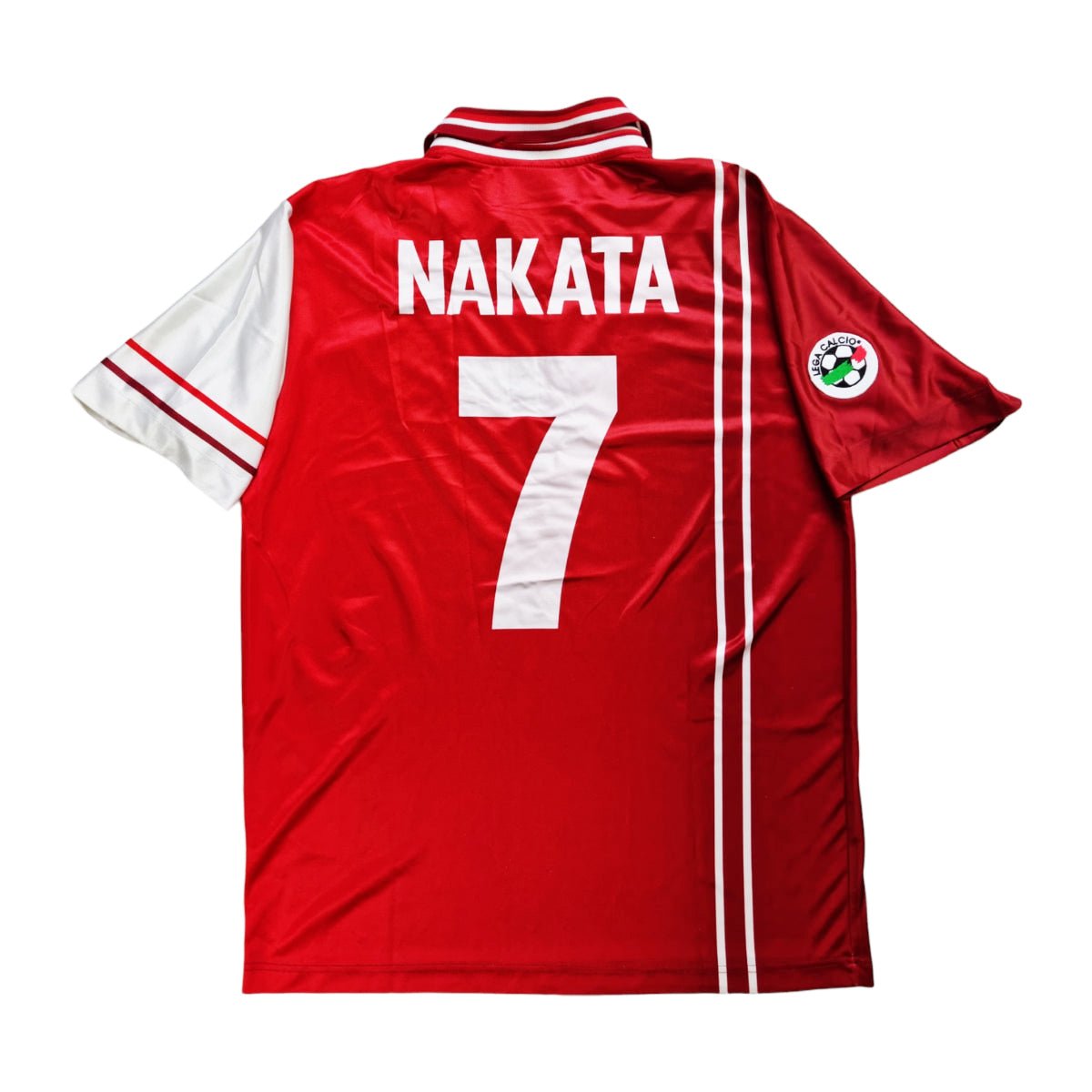 1998/99 Perugia Home Football Shirt (L) Galex #7 Nakata