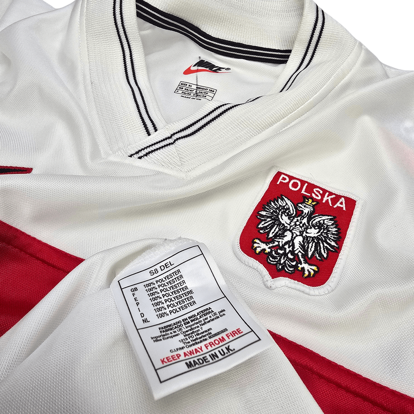 1998/99 Poland Home Football Shirt (XL) Nike