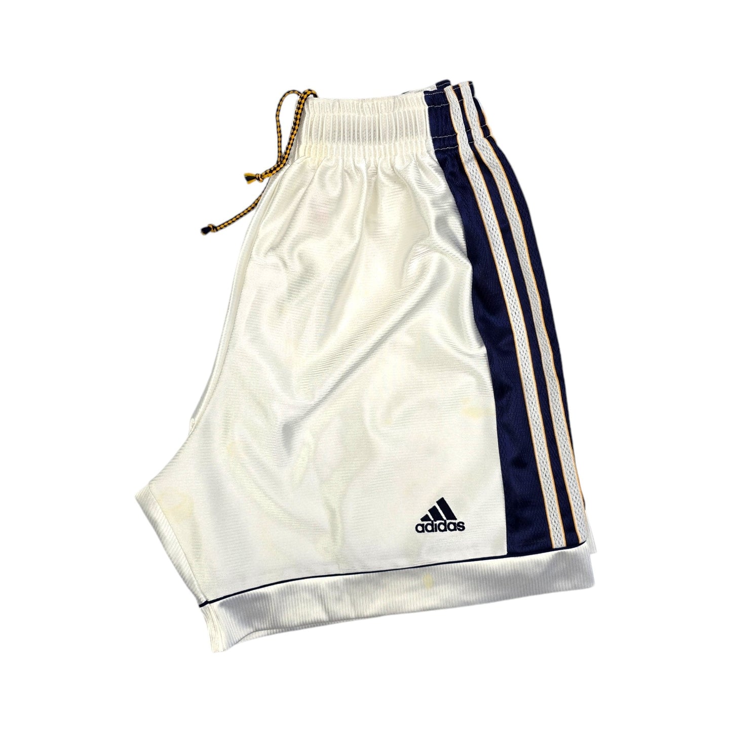 1998/99 Real Madrid Home Football Shorts (M) Adidas