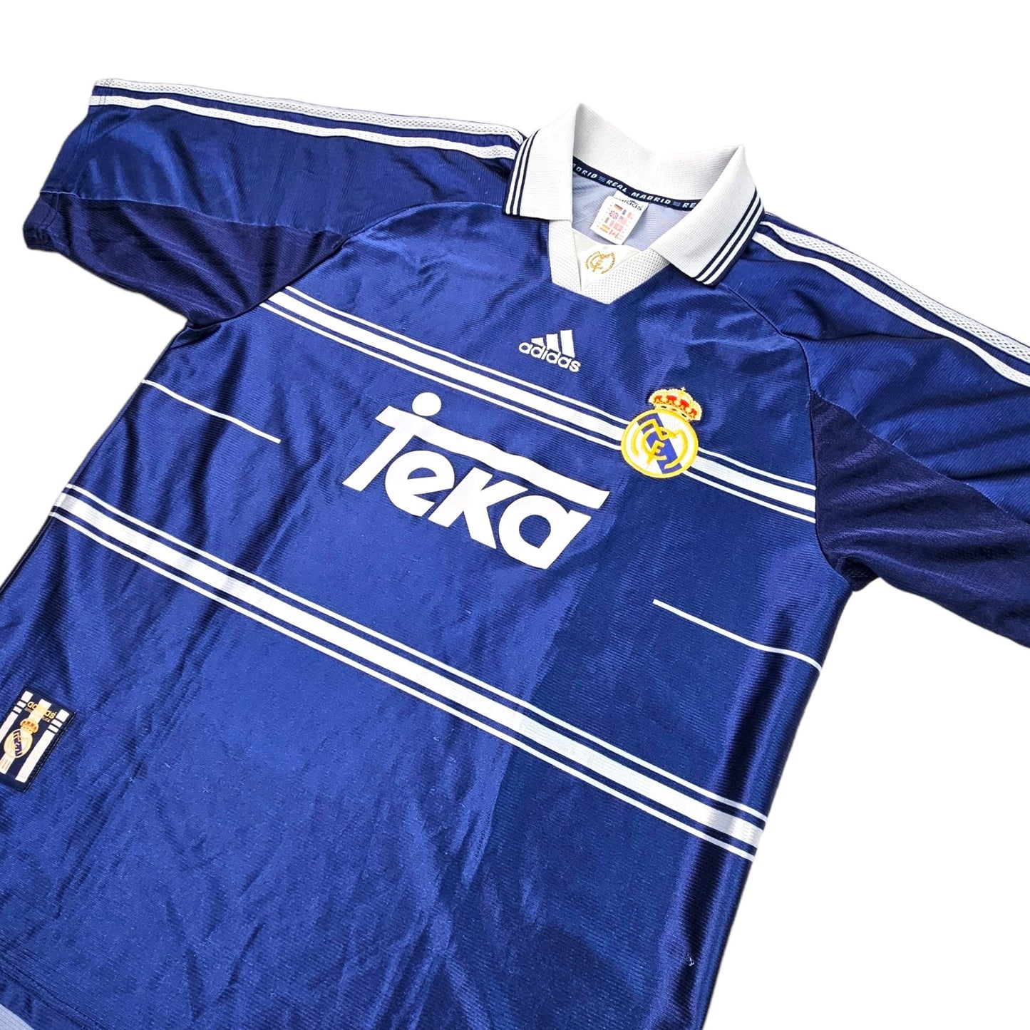 1998/99 Real Madrid Third Football Shirt (M) Adidas