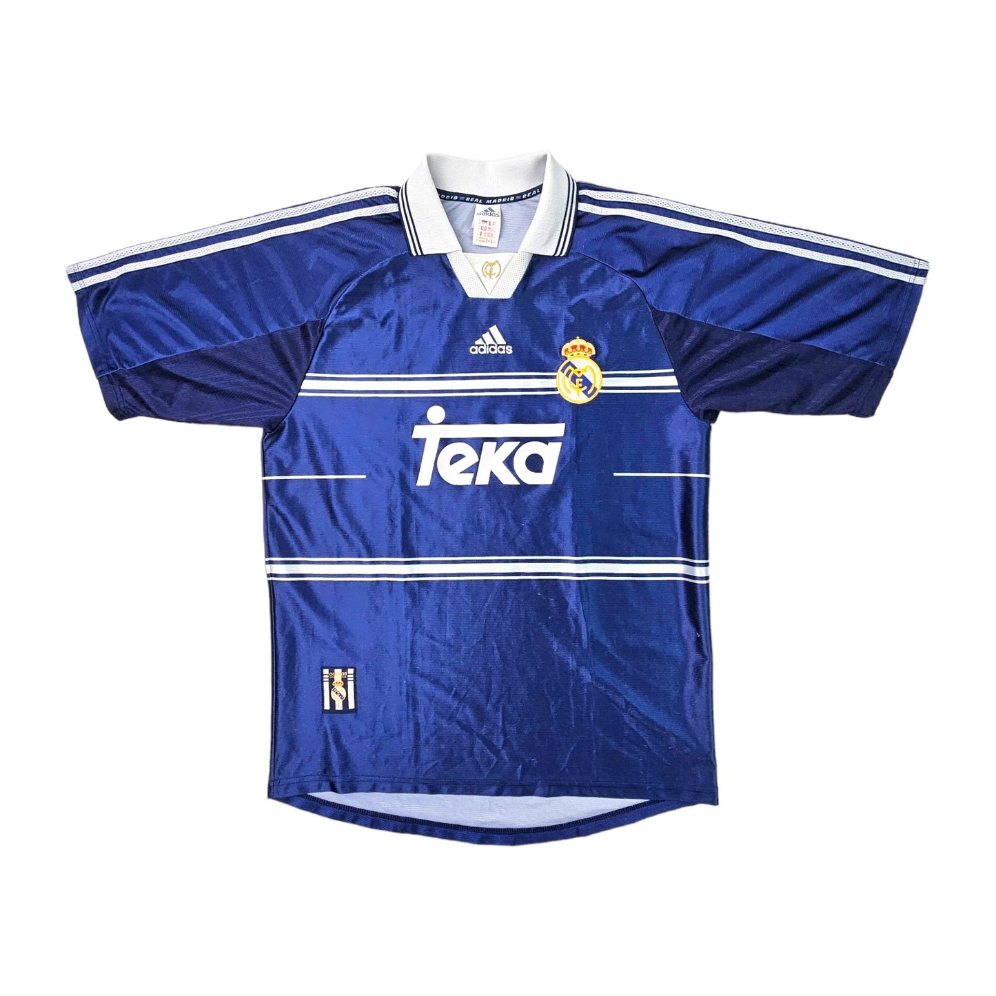 1998/99 Real Madrid Third Football Shirt (M) Adidas