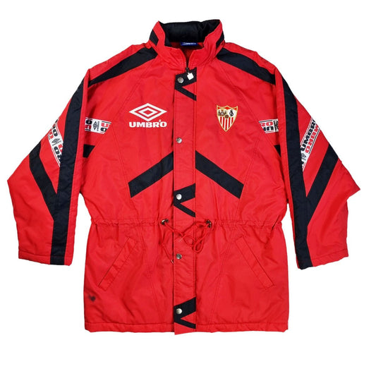1998/99 Sevilla Bench Jacket (L) Umbro