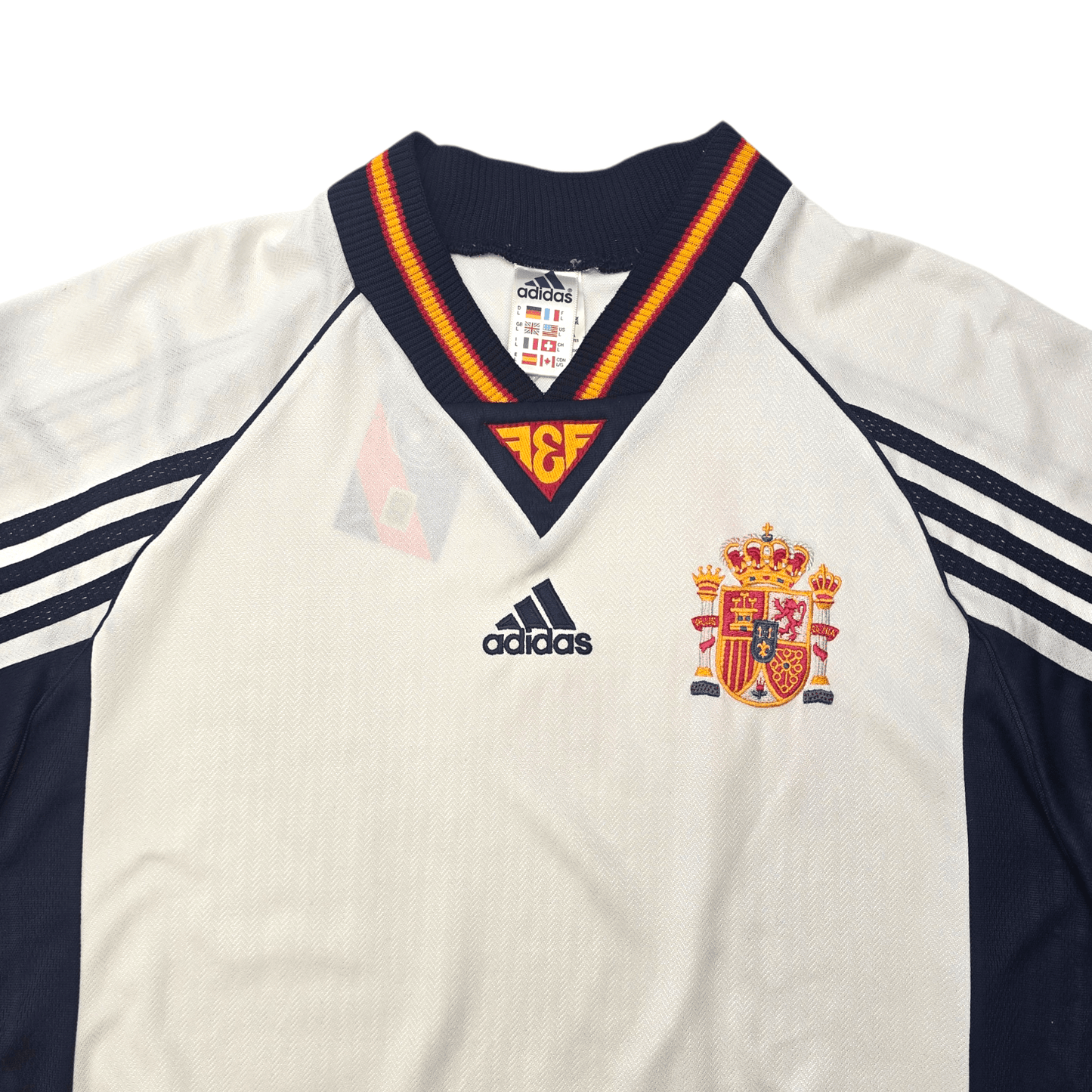 1998/99 Spain Away Football Shirt (L) Adidas