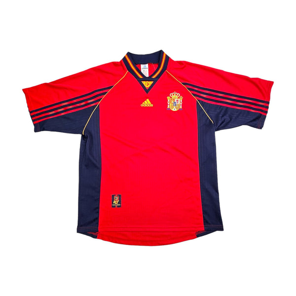 1998/99 Spain Home Football Shirt (L) Adidas