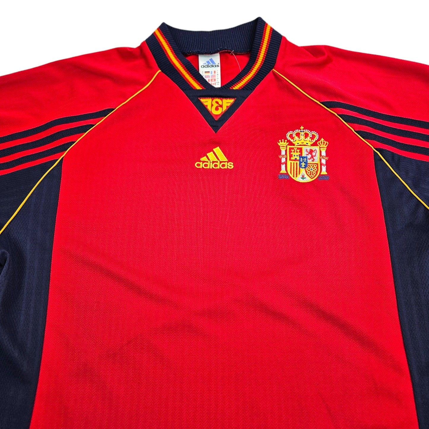 1998/99 Spain Home Football Shirt (L) Adidas