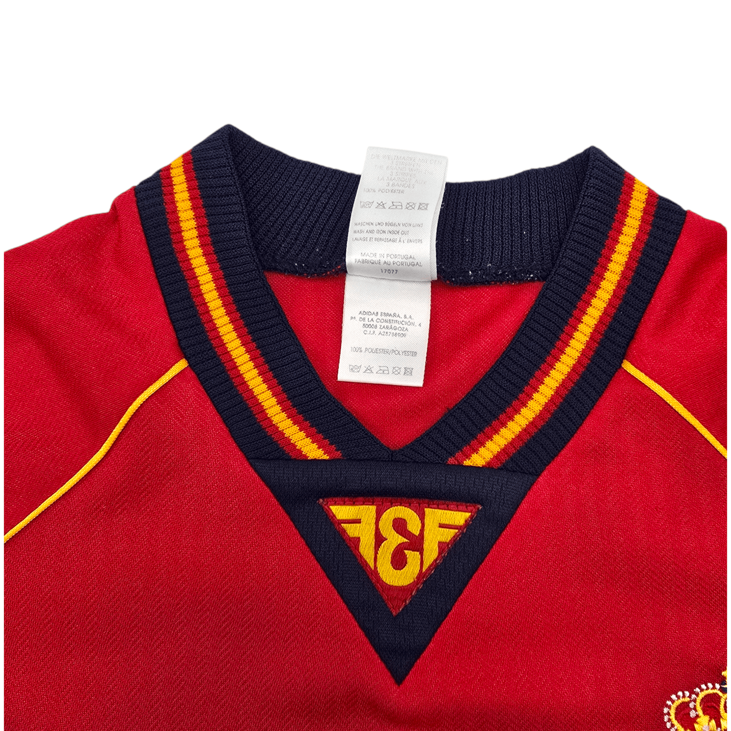 1998/99 Spain Home Football Shirt (L) Adidas