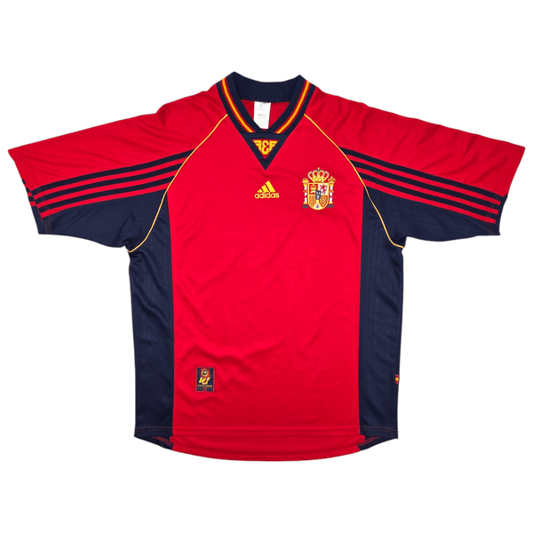 1998/99 Spain Home Football Shirt (L) Adidas