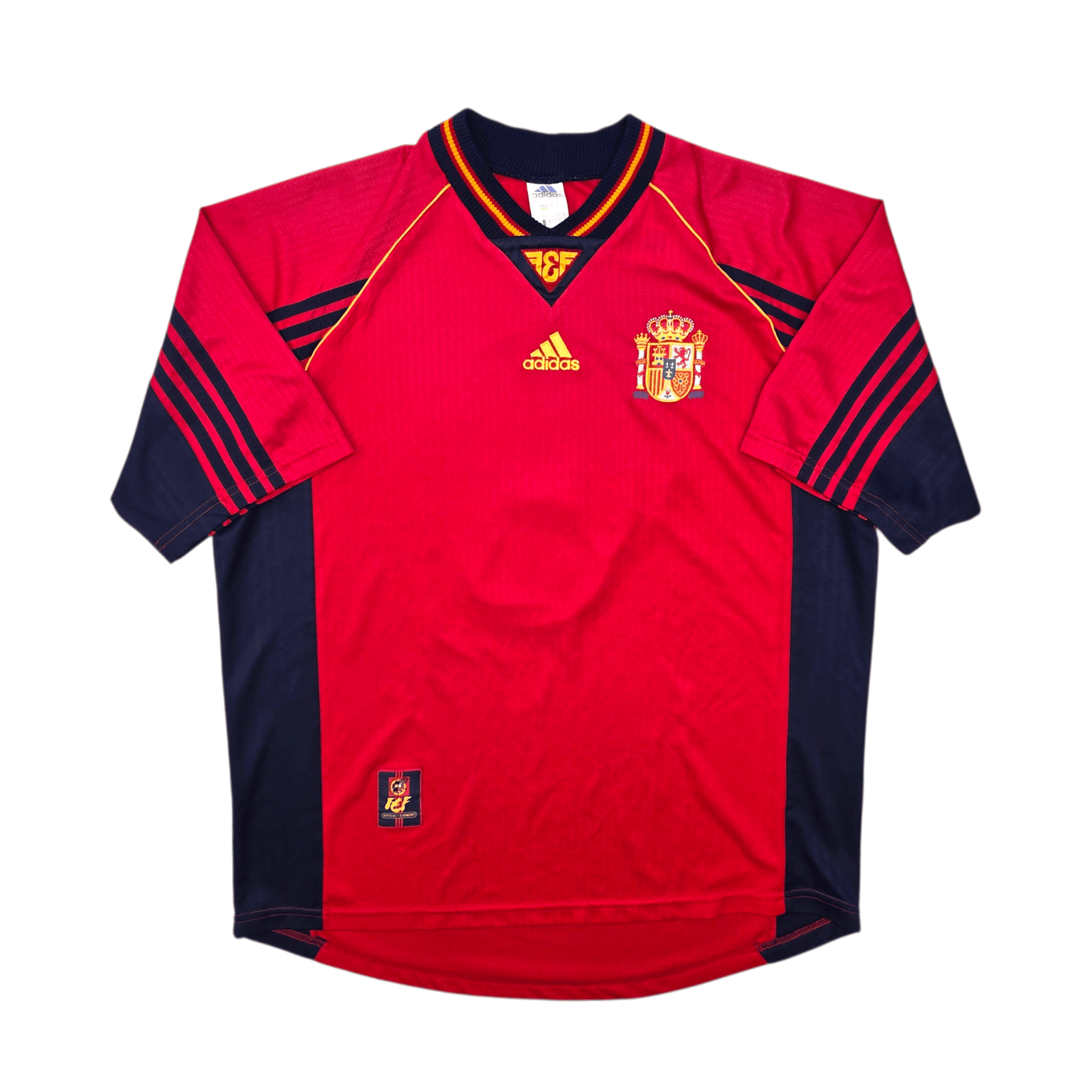 1998/99 Spain Home Football Shirt (XL) Adidas #4