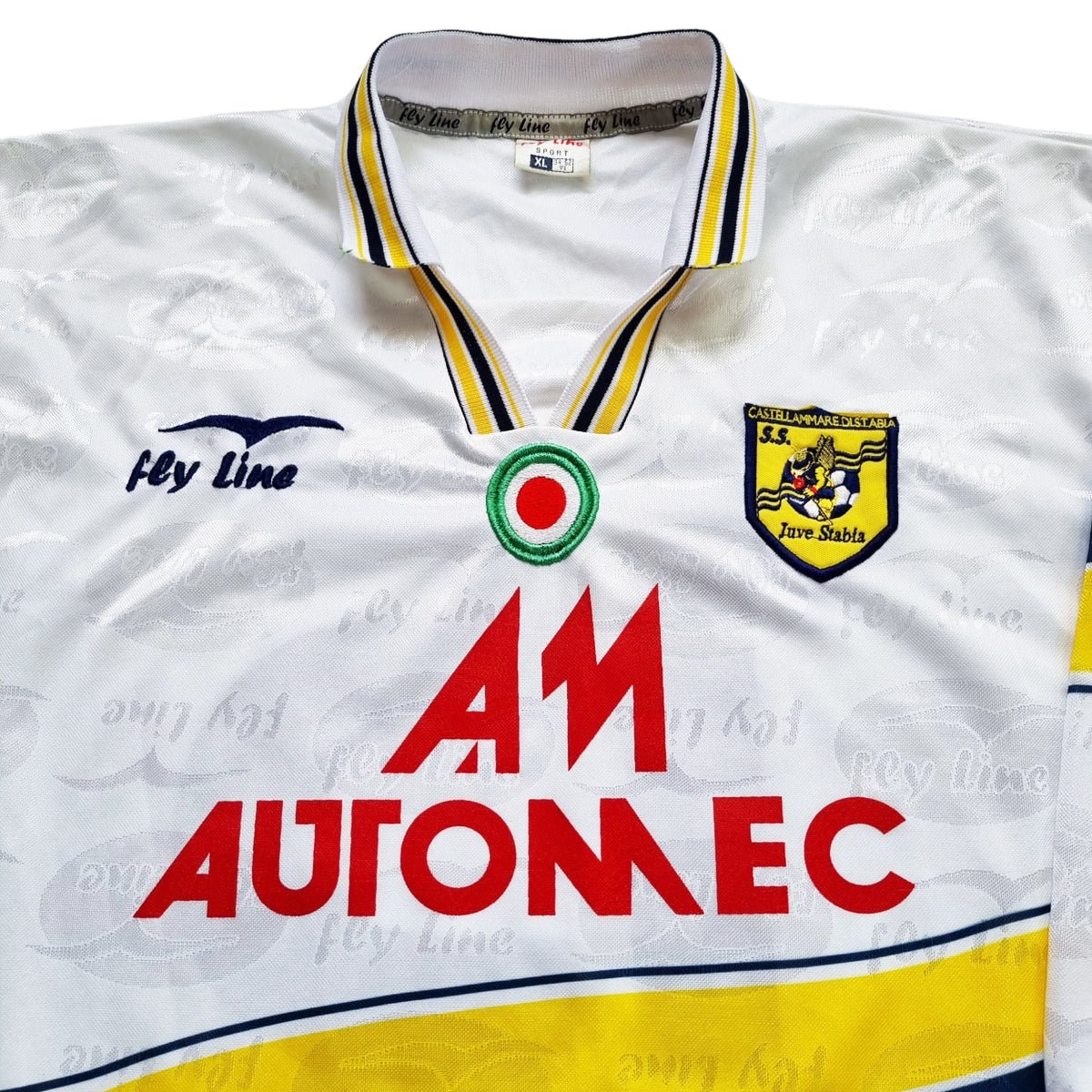 1998/99 SS Juve Stabia Away Football Shirt (XL) Fey Line #15