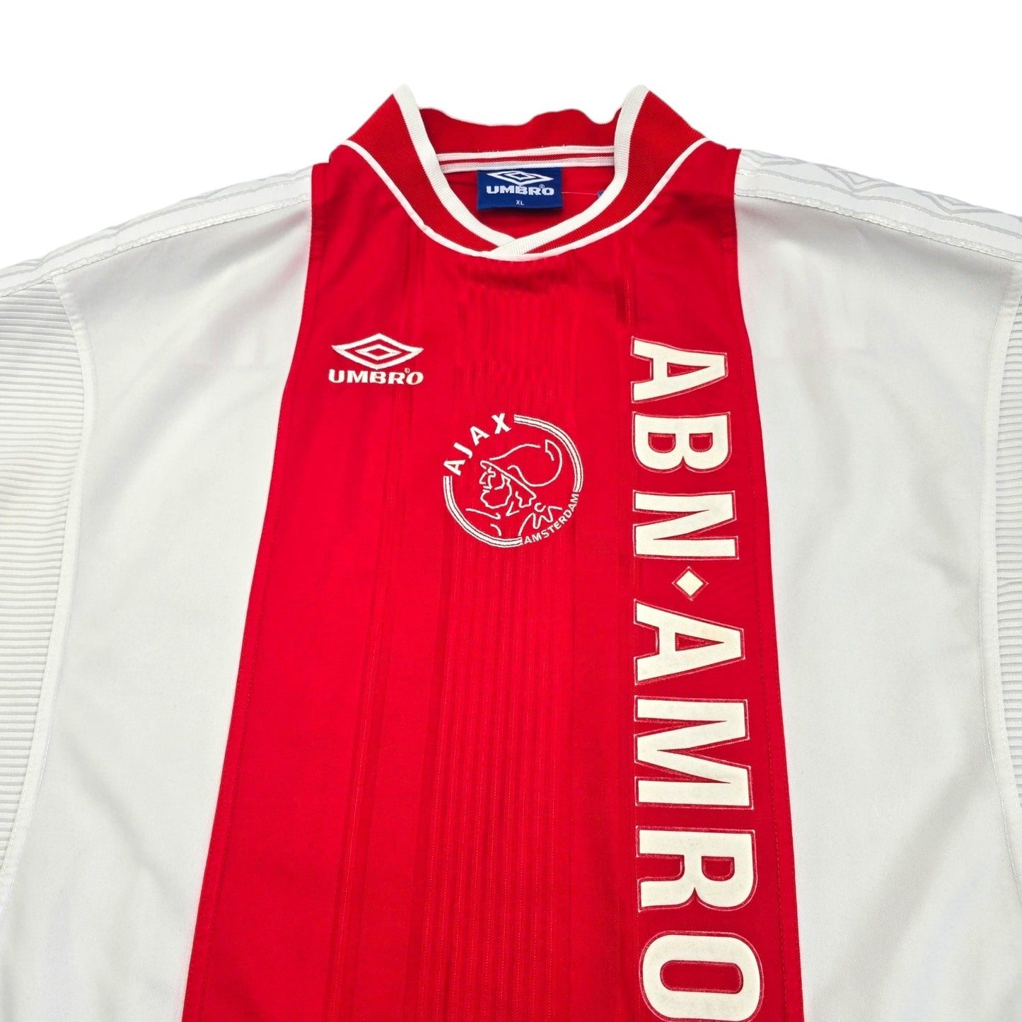1999/00 Ajax Home Football Shirt (XL) Umbro #43 Van Der Vaart
