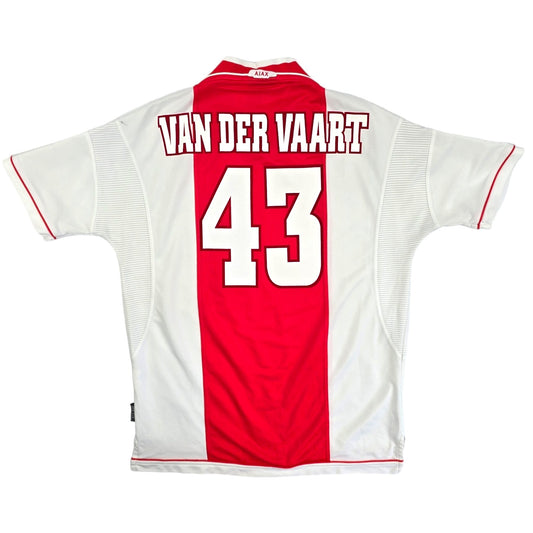 1999/00 Ajax Home Football Shirt (XL) Umbro #43 Van Der Vaart