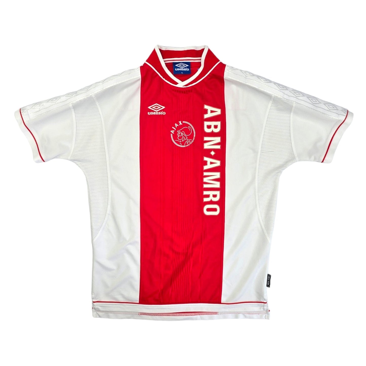 1999/00 Ajax Home Football Shirt (XL) Umbro #43 Van Der Vaart