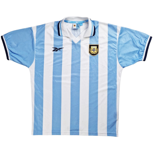 1999/00 Argentina Home Football Shirt (L) Reebok